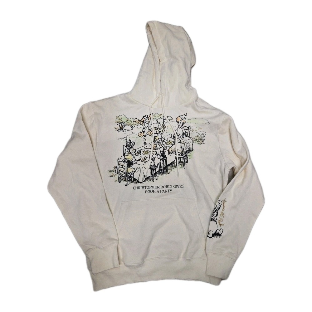 Winnie The Pooh Hoodie Pullover XS‎ Cream